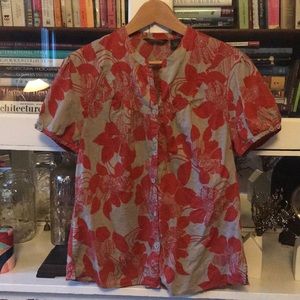 Eddie Bauer short sleeved Blouse